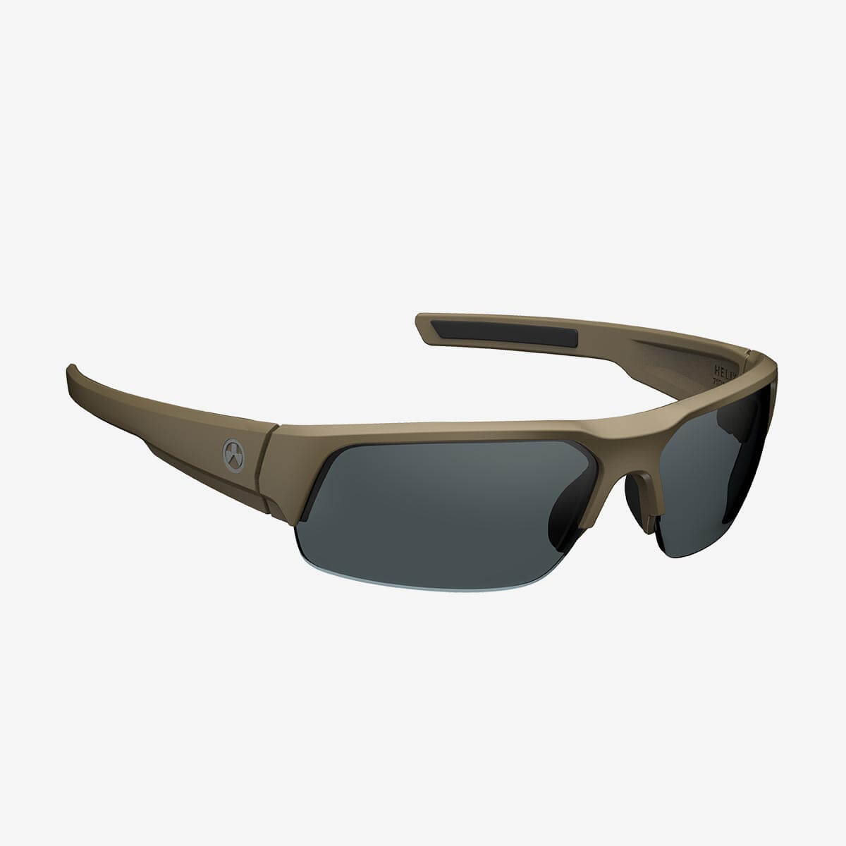 Magpul(R) Helix Eyewear, Polarized - FDE Frame, Gray Lens