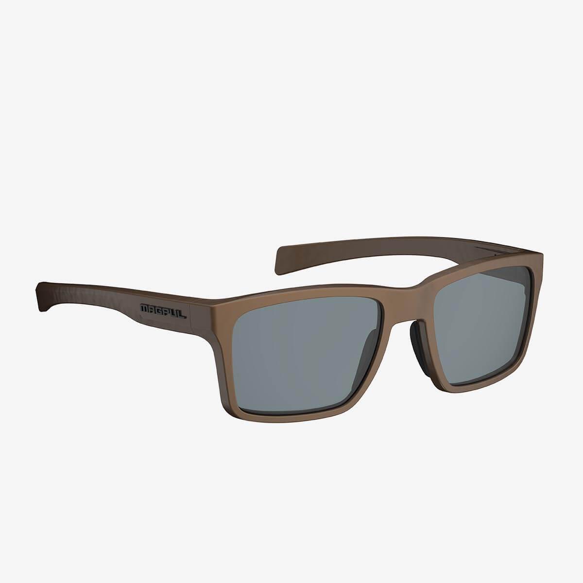 Magpul(R) Rider Eyewear, Polarized - Burnt Bronze Frame, Dark Gray Lens