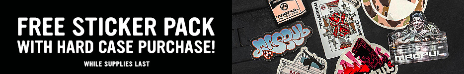 Get a free Magpul Sticker Pack with purchase of any DAKA Hard Case