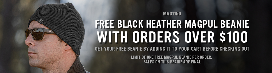 Free Magpul Beanie with $100 purchase